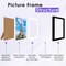 5x7 Picture Frames 2PK, Black Photo Frame with Shatterproof HD Plexiglass, Horizontal and Vertical for Wall Hanging or Tabletop